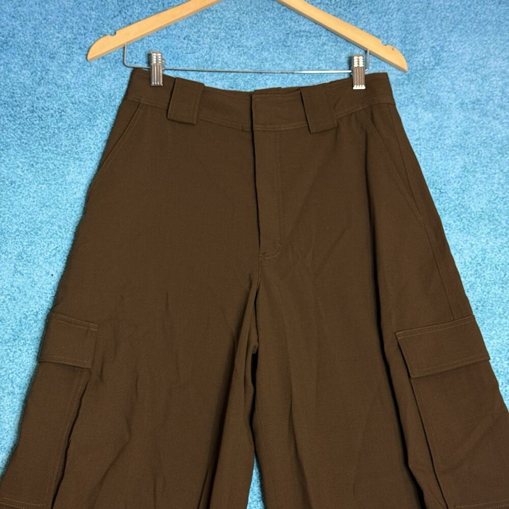 A.L.C. Brie Pants – Women’s Size 2 | Cargo Wide Leg Balloon Fit | Brown | NWT - Picture 2 of 16